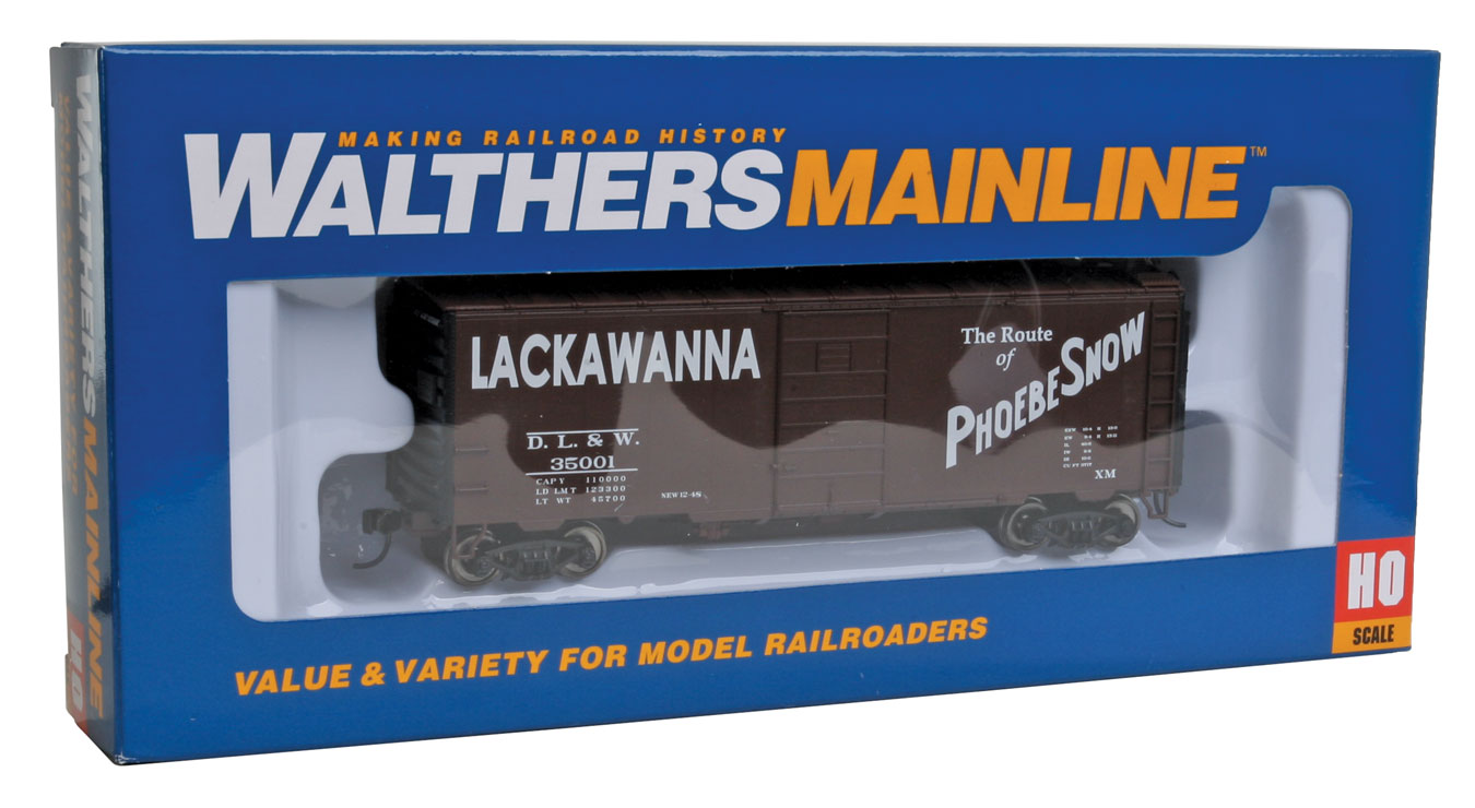 Lackawanna 40' PS-1 boxcar #35001