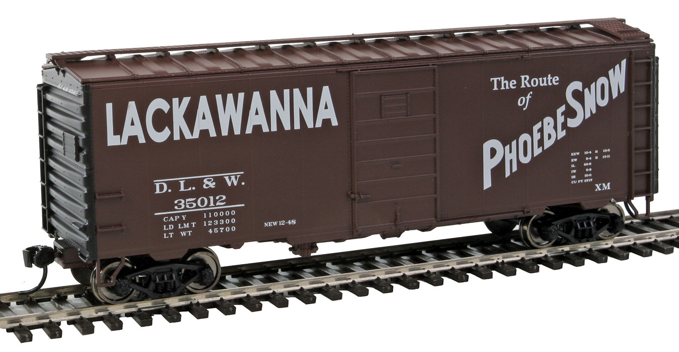 Lackawanna 40' PS-1 boxcar #35012