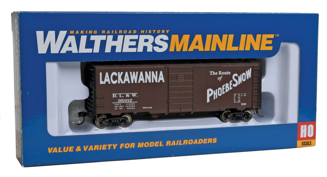 Lackawanna 40' PS-1 boxcar #35012