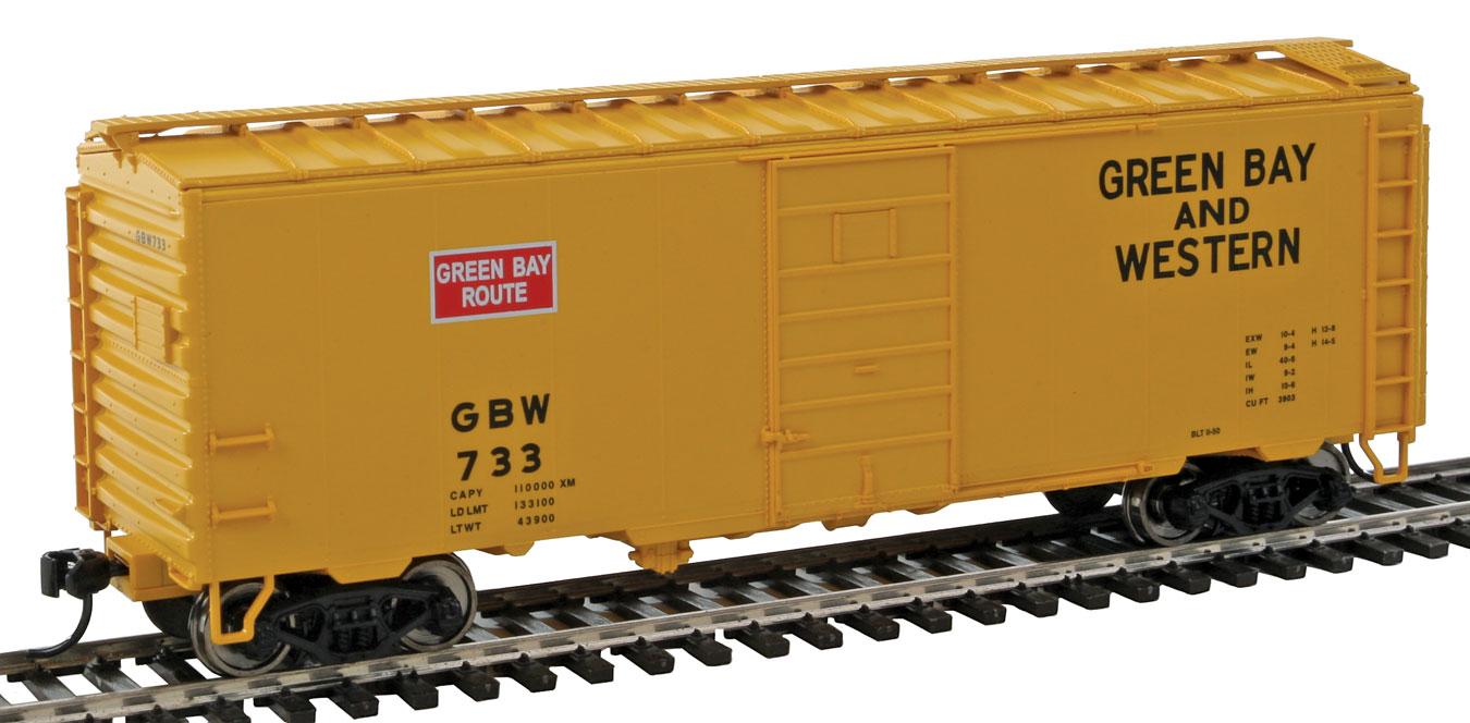 Green Bay & Western 40'1 PS-1 boxcar #733
