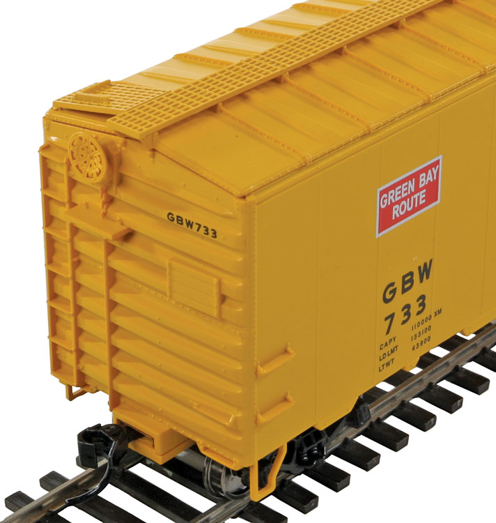 Green Bay & Western 40'1 PS-1 boxcar #733