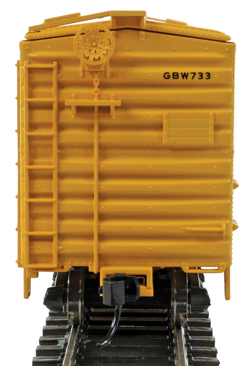Green Bay & Western 40'1 PS-1 boxcar #733