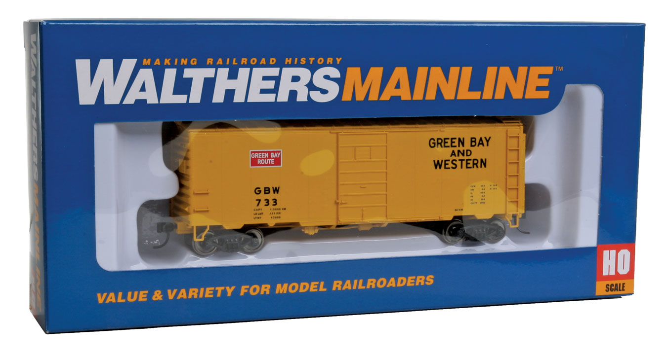 Green Bay & Western 40'1 PS-1 boxcar #733