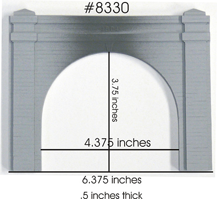 Double Concrete Tunnel Portal