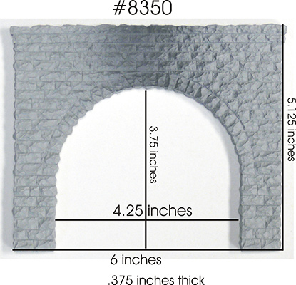 Double Cut Stone Tunnel Portal