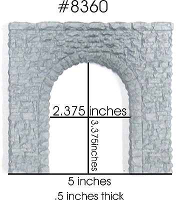 Single Random Stone Tunnel Portal
