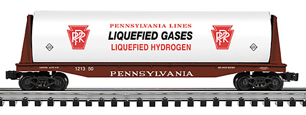 Pennsylvania Railroad flatcar w/ hydrogen tank