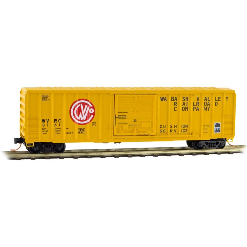Wabash Valley 50' Rib Side Single Door Box Car #8161