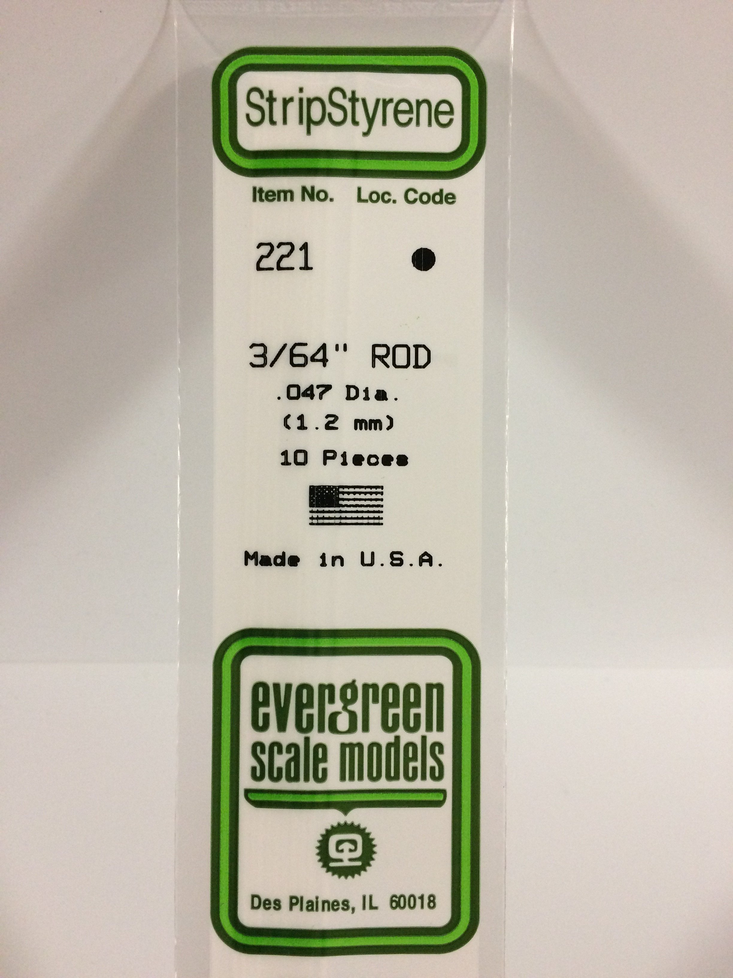 Rod 3/64" 10-Rods