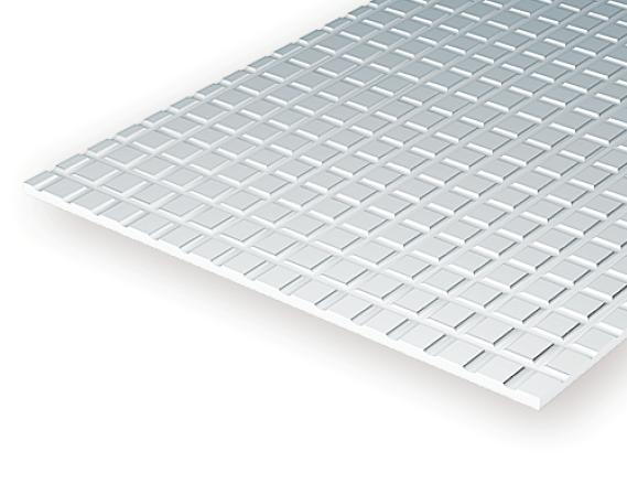 Sidewalk 1/2" Squares 1-Sheet