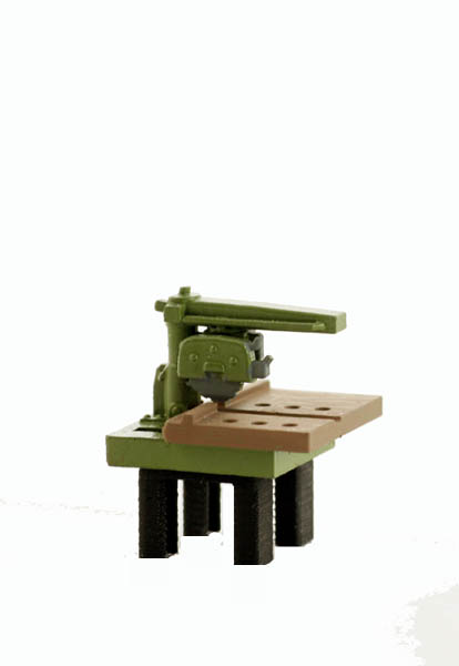 Woodworker and his Radial Arm Saw set