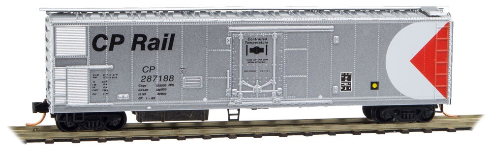 Canadian Pacific 51' Rivet Side Mechanical Reefer #287227