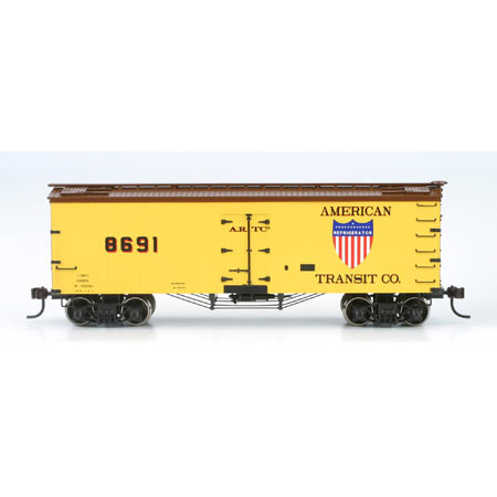 American Transit Co. 36' wood reefer #8691