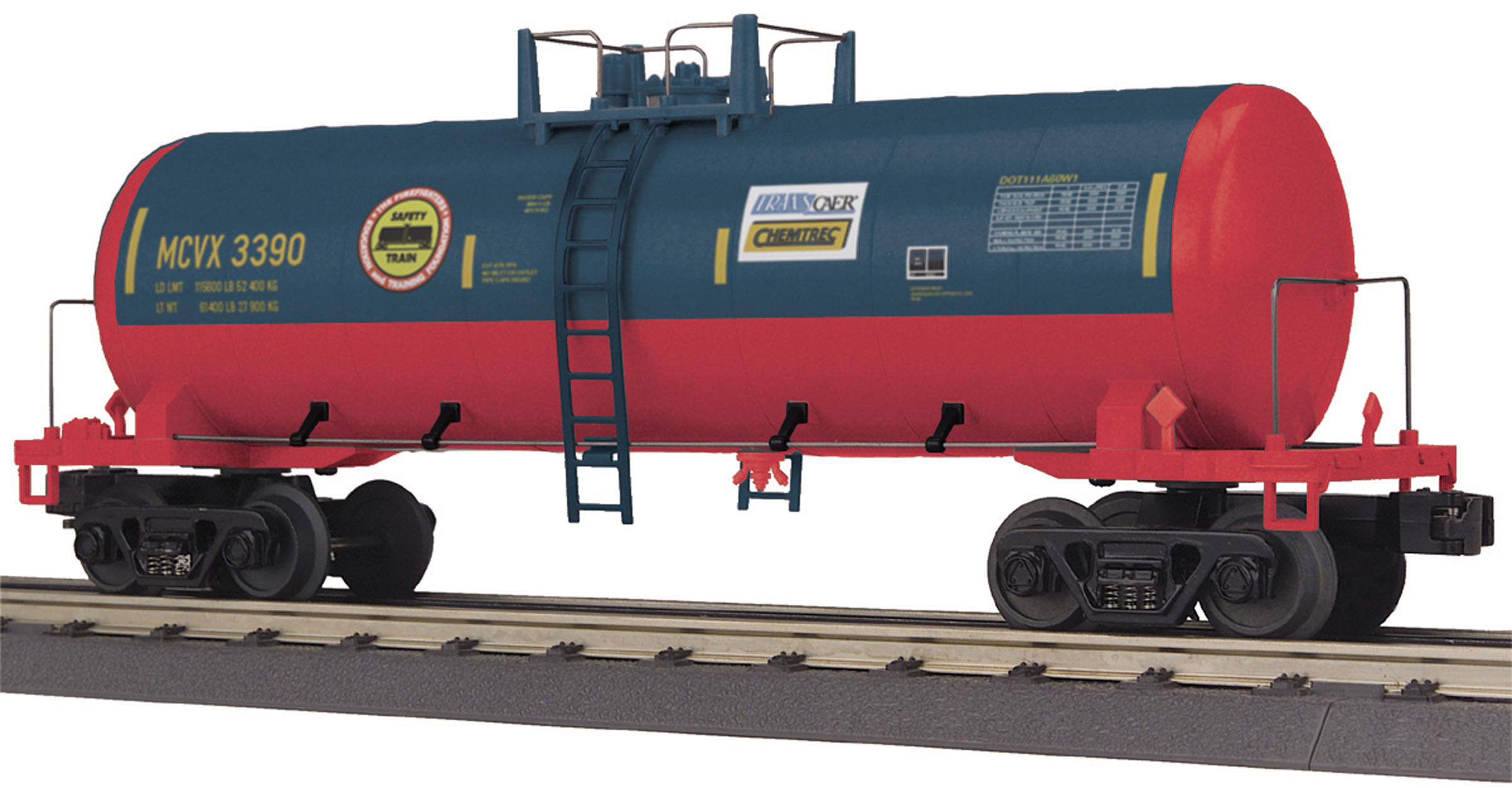 Safety Train modern tank car