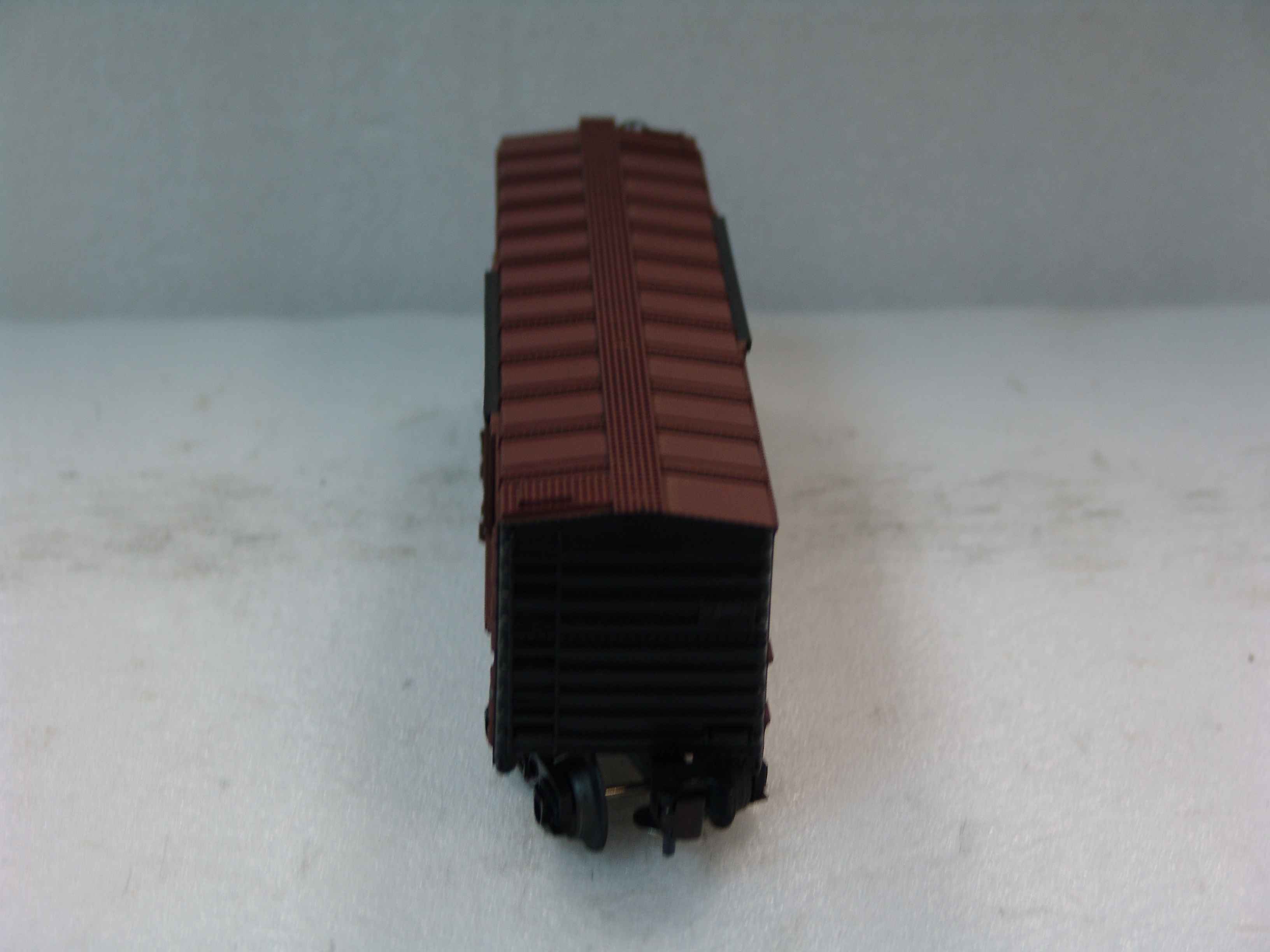 Chicago & Northwestern boxcar with blinking end of train device