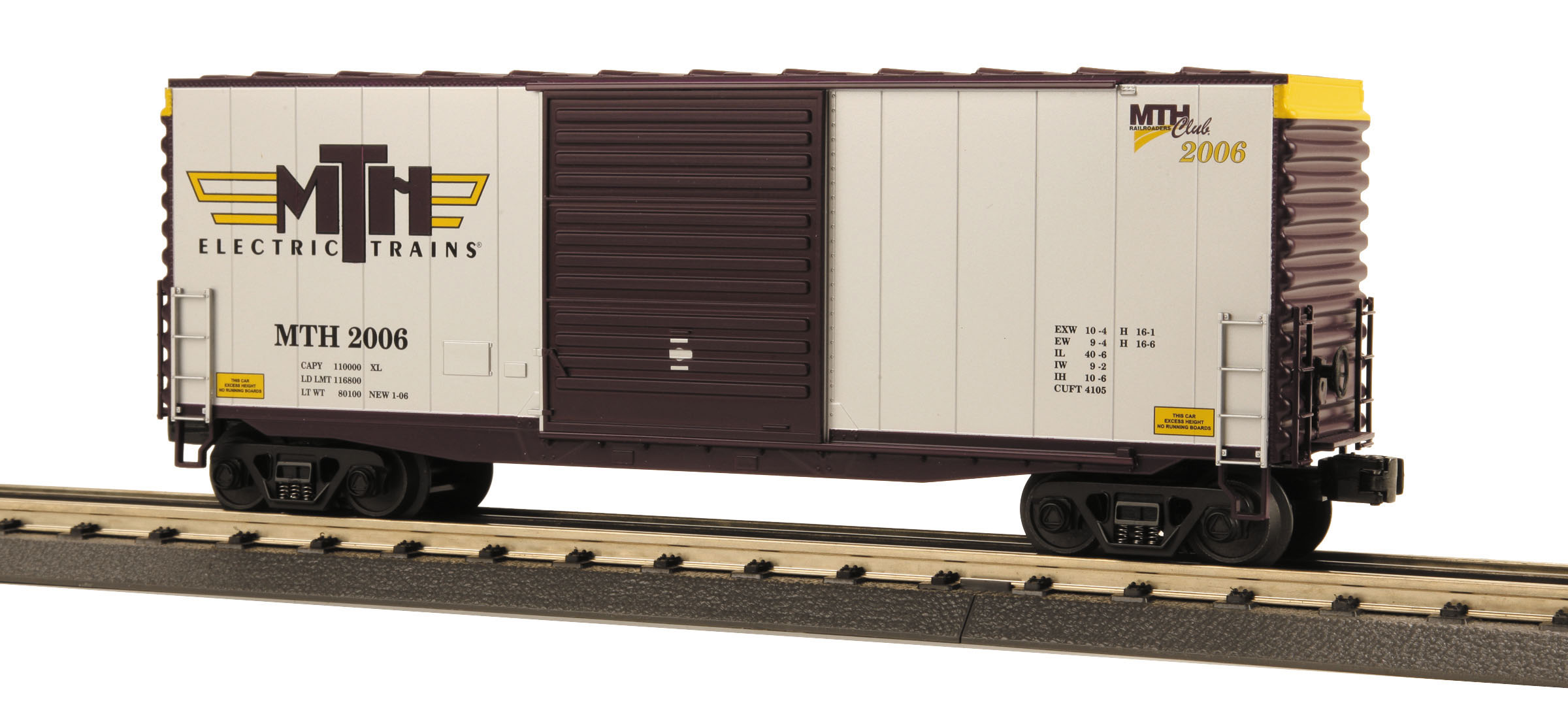 MTHRRC 2006 40' high cube boxcar