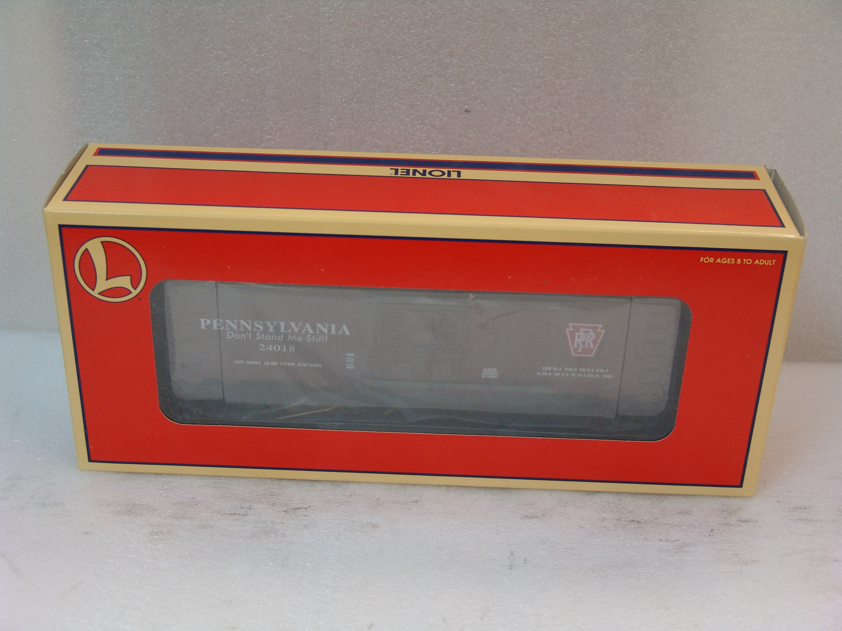Pennsylvania Railroad 6565 boxcar #24018