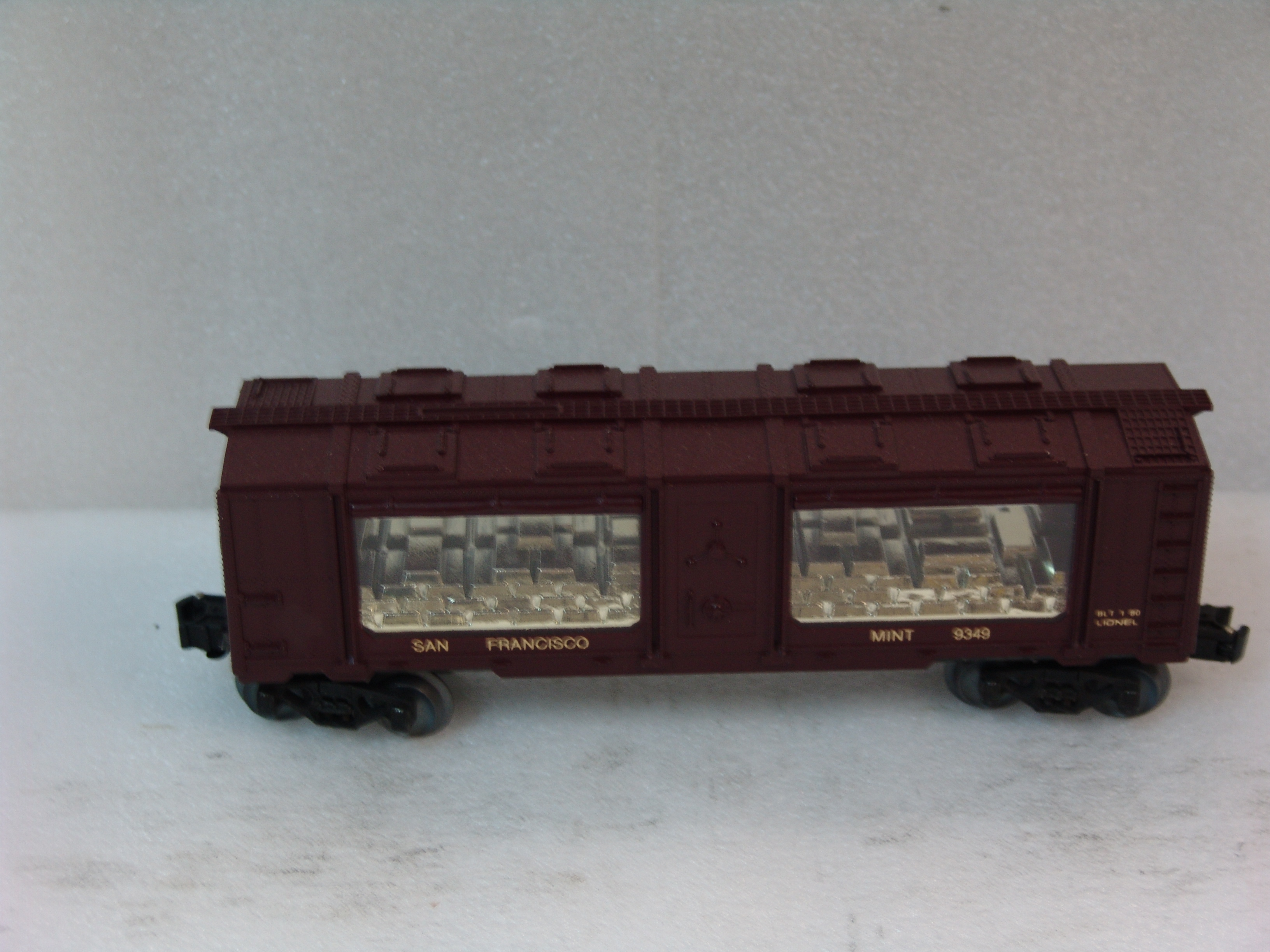 San Francisco Mint gold bullion car #9349