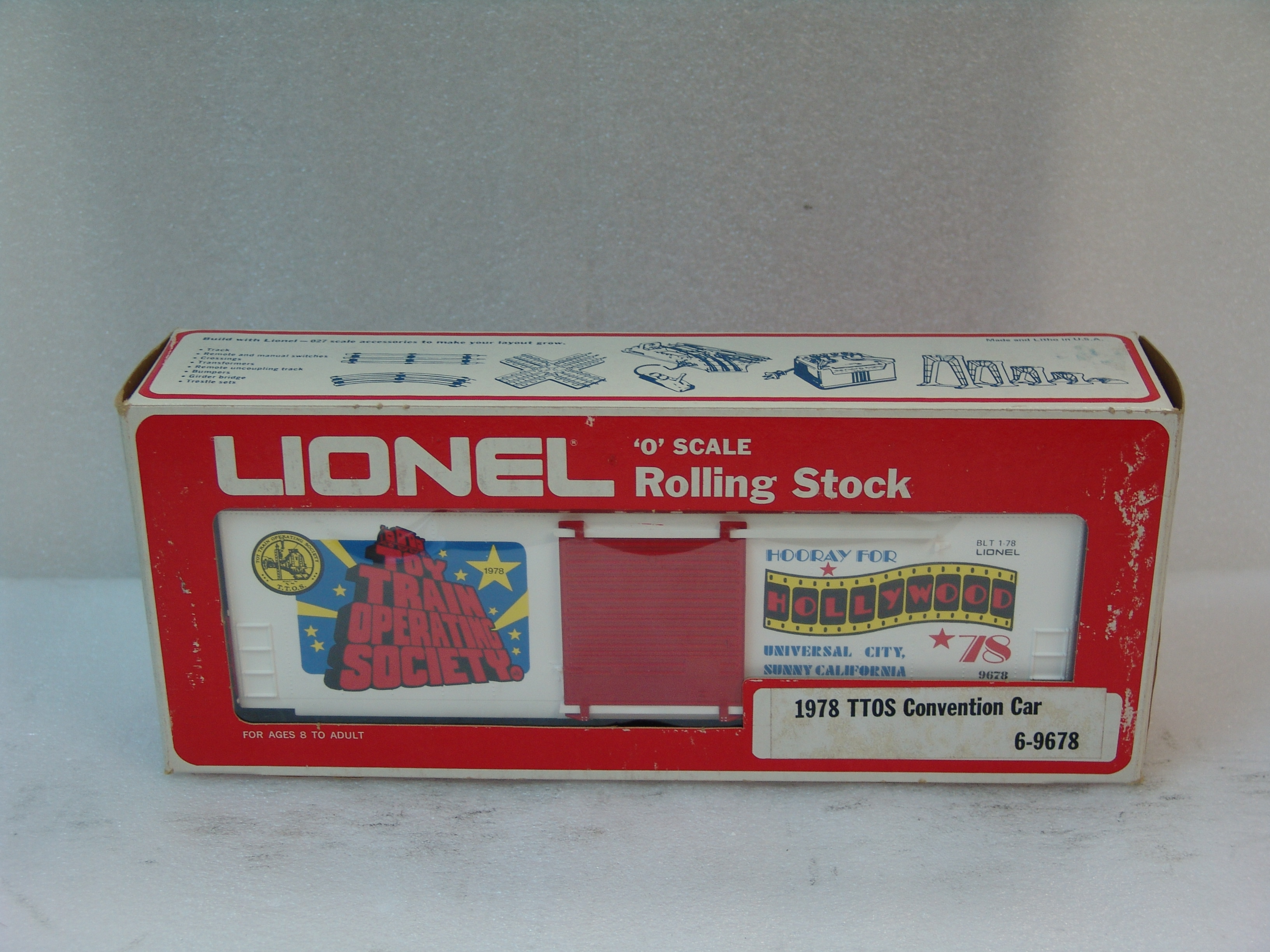1978 Toy Train Operating Society convention boxcar