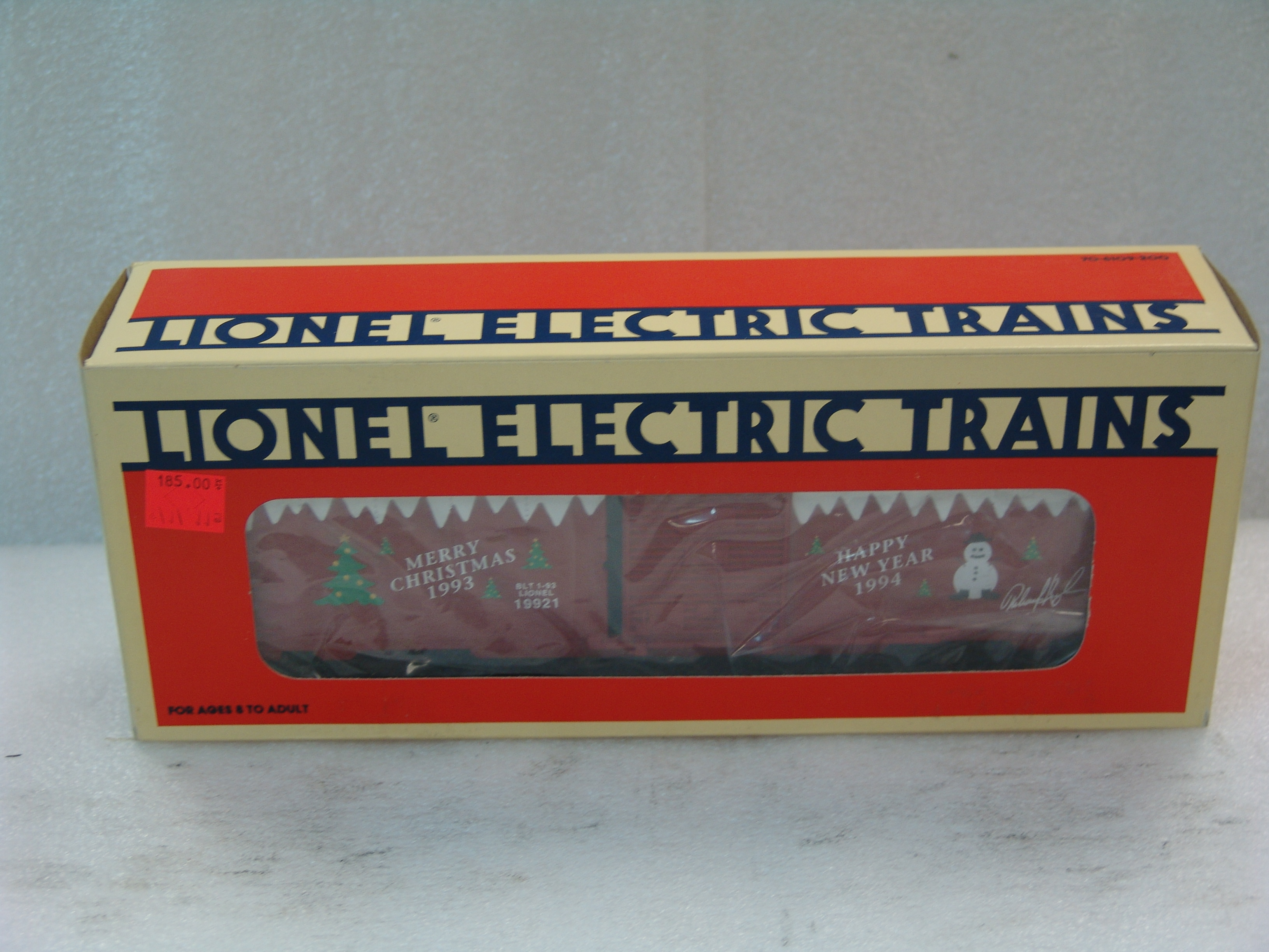Christmas 1993 boxcar