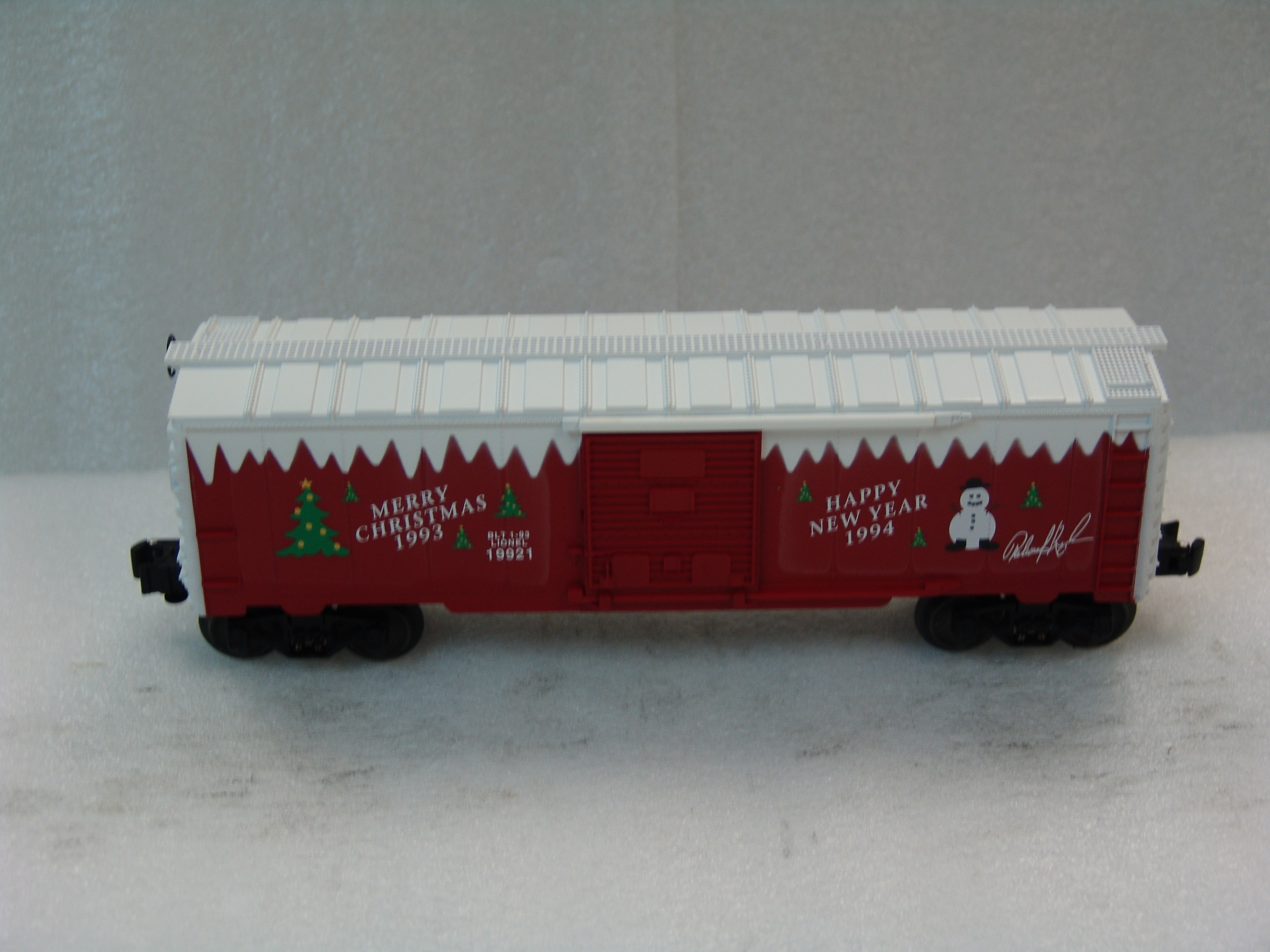 Christmas 1993 boxcar