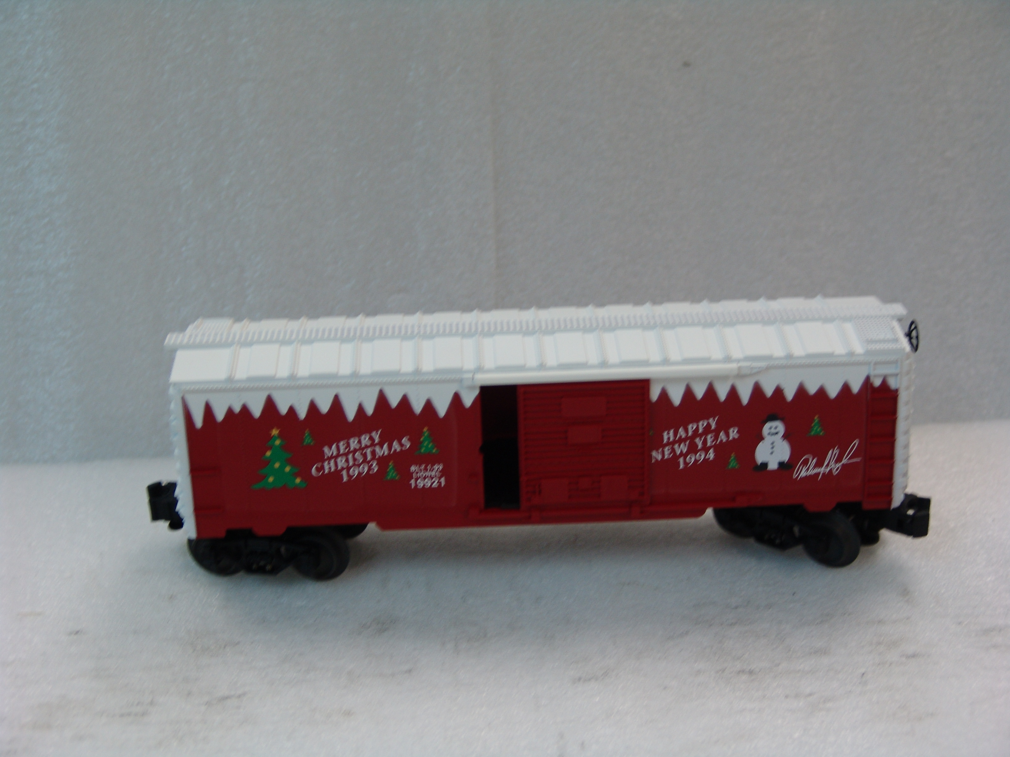 Christmas 1993 boxcar