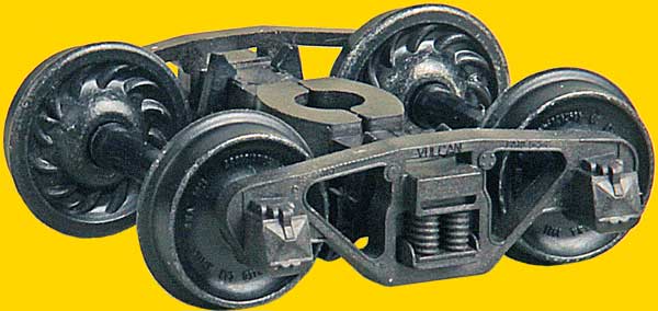 Bettendorf T-Section "HGC" Trucks With 33" Ribbed Back Wheels