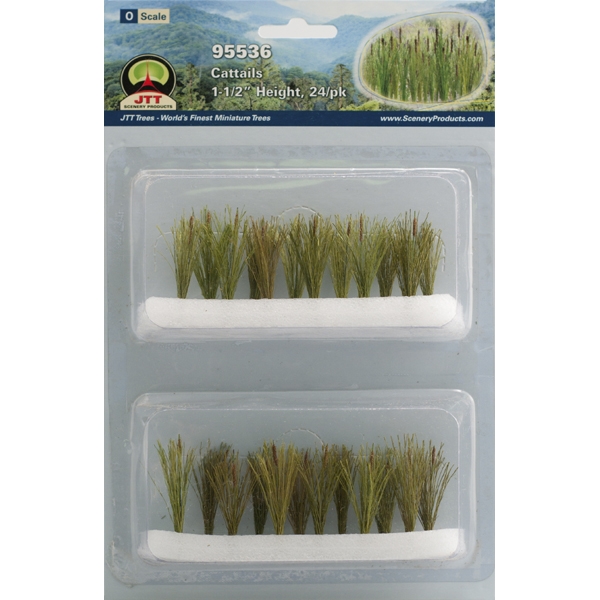 Cattails 1.5" tall 24-pack