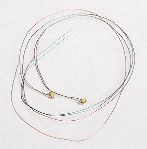 2x Golden White SMLED w/Magnet Wire
