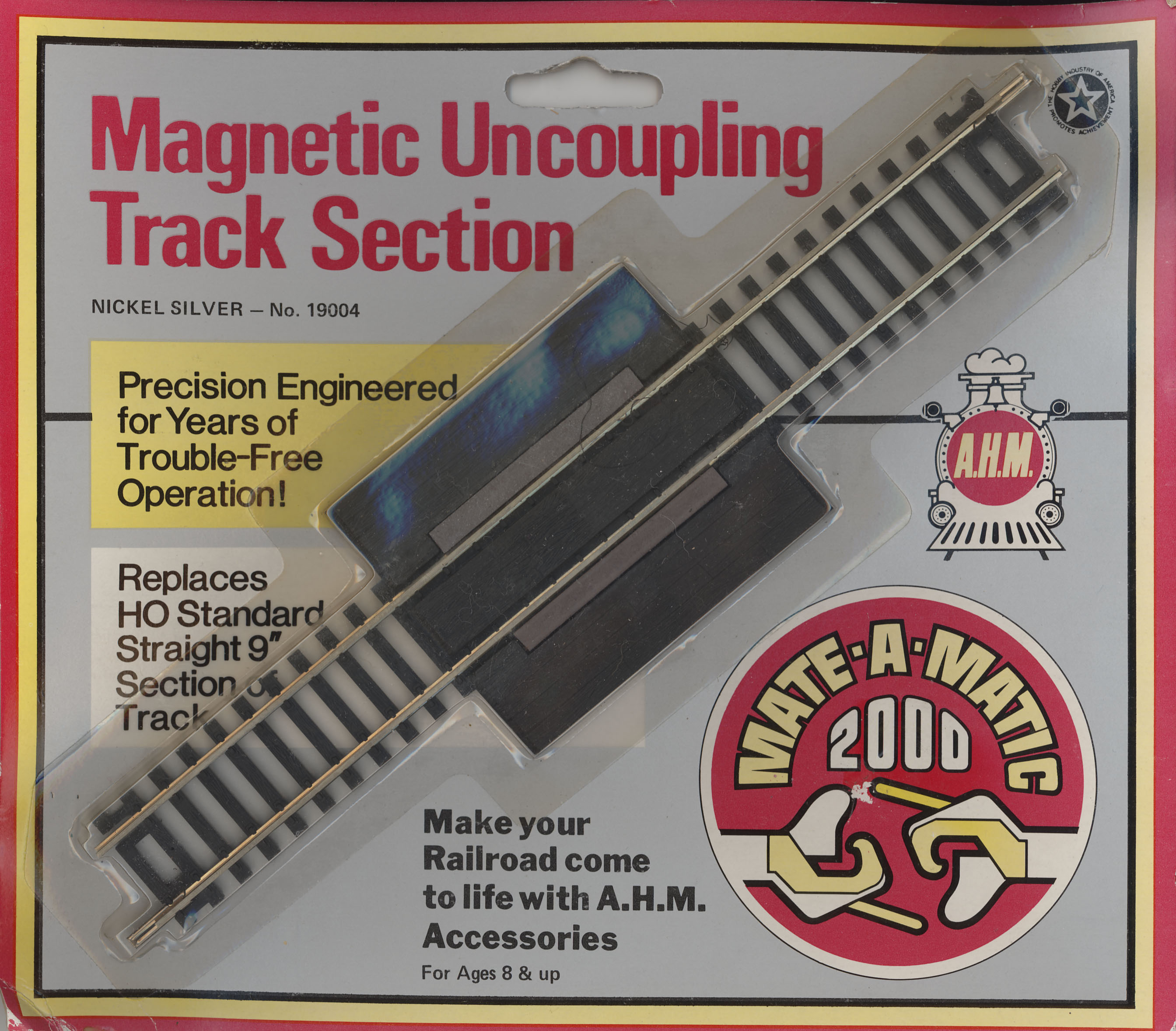 Magnetic Uncoupling Track Section