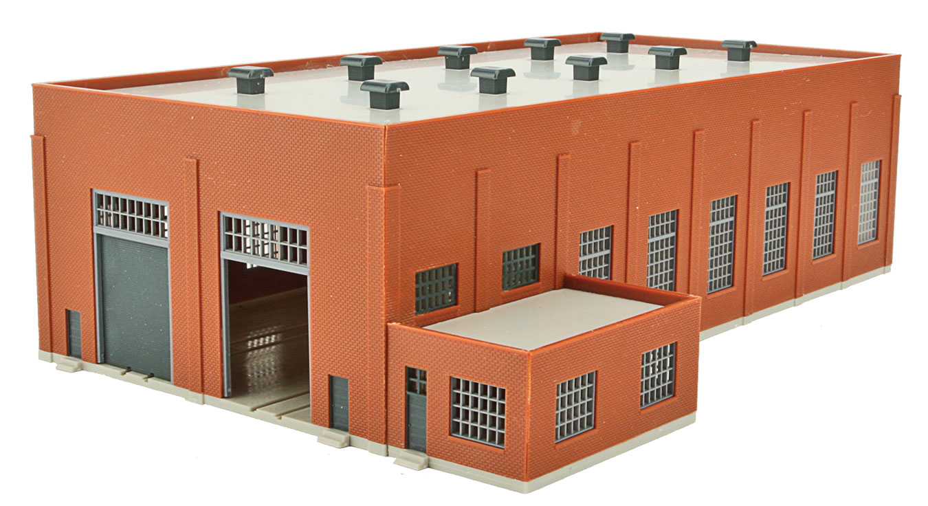 Two-Stall 130' Brick Diesel House