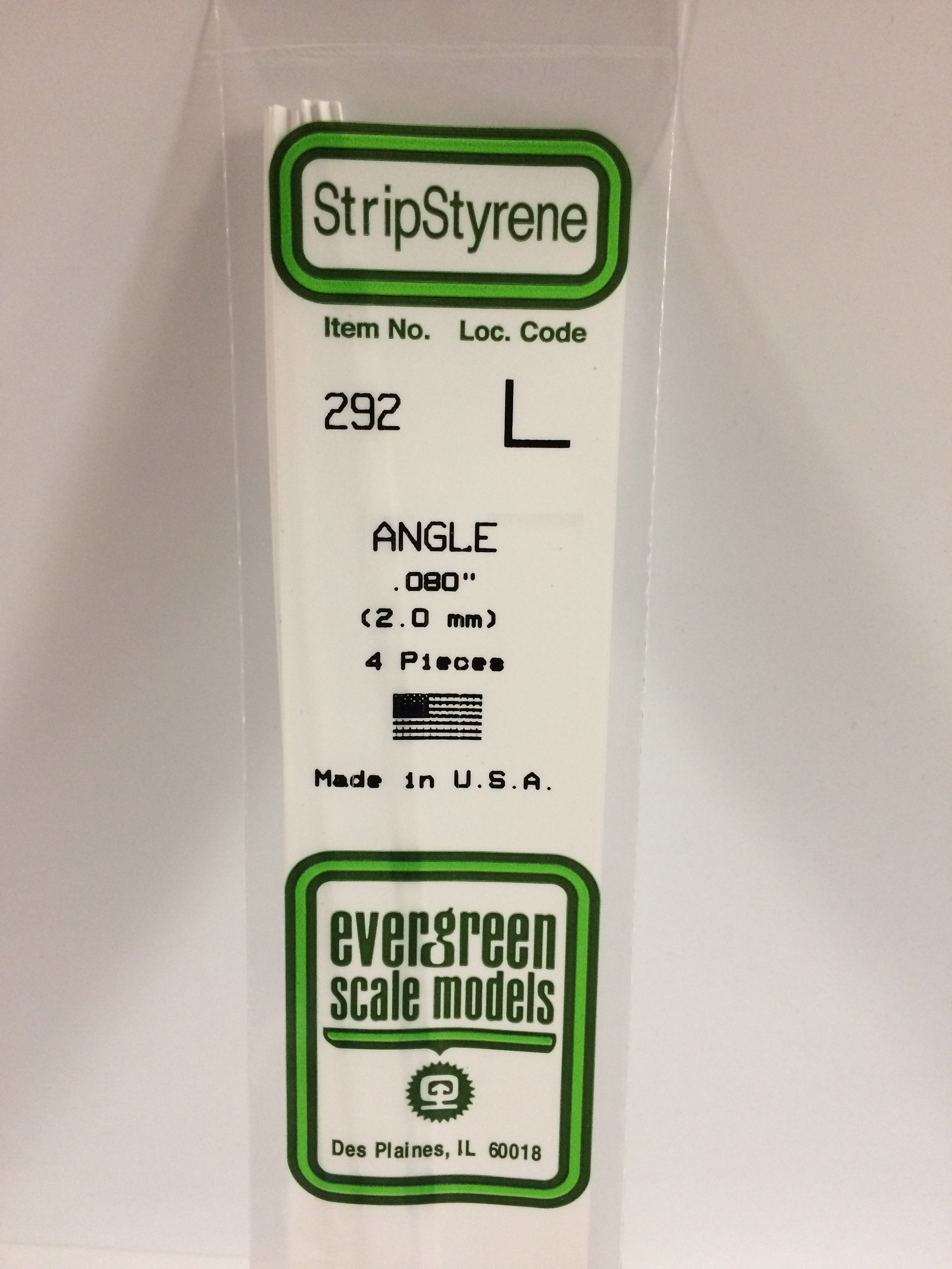 Angle 0.080" 4-pieces