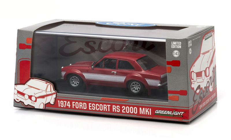 1974 Ford Escort RS 2000 MKI in Red and White