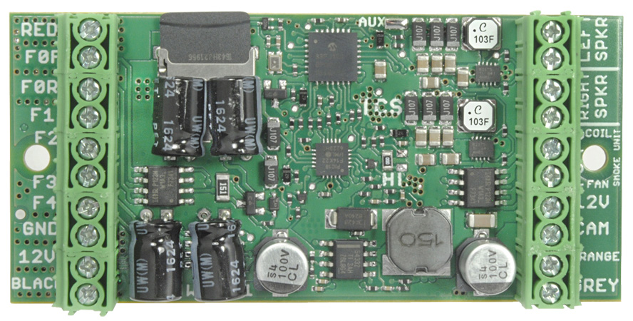 WOW501 Steam WOWSound, 5-Amp, Steam Locomotive Decoder
