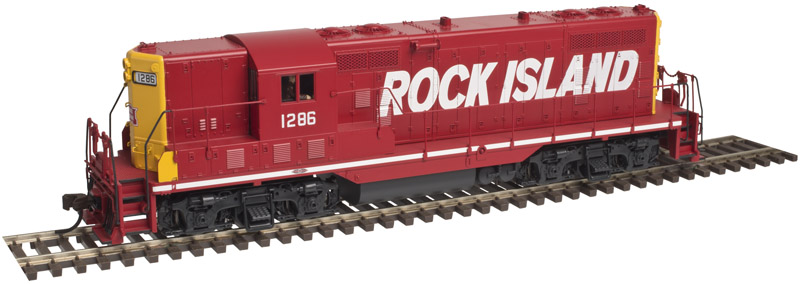 Rock Island GP-7 #1286 with DCC & sound