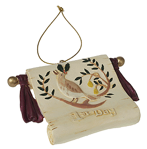 1st Day Of Christmas Ornament