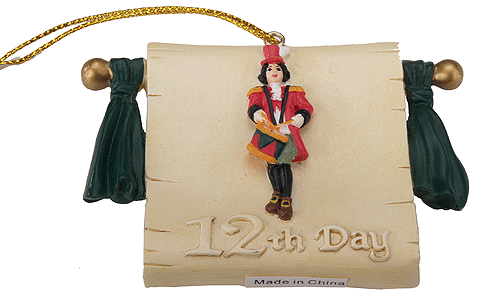 12th Day Of Christmas Ornament