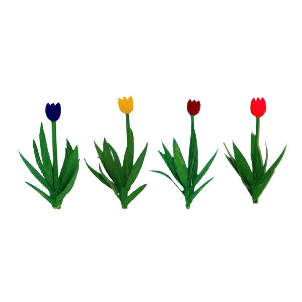 Tulips 1" tall 36-pack