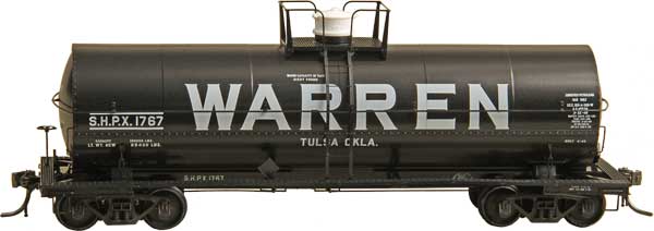 Warren ACF 11,000 Gallon Insulated Tank Car-Full Frame #1767