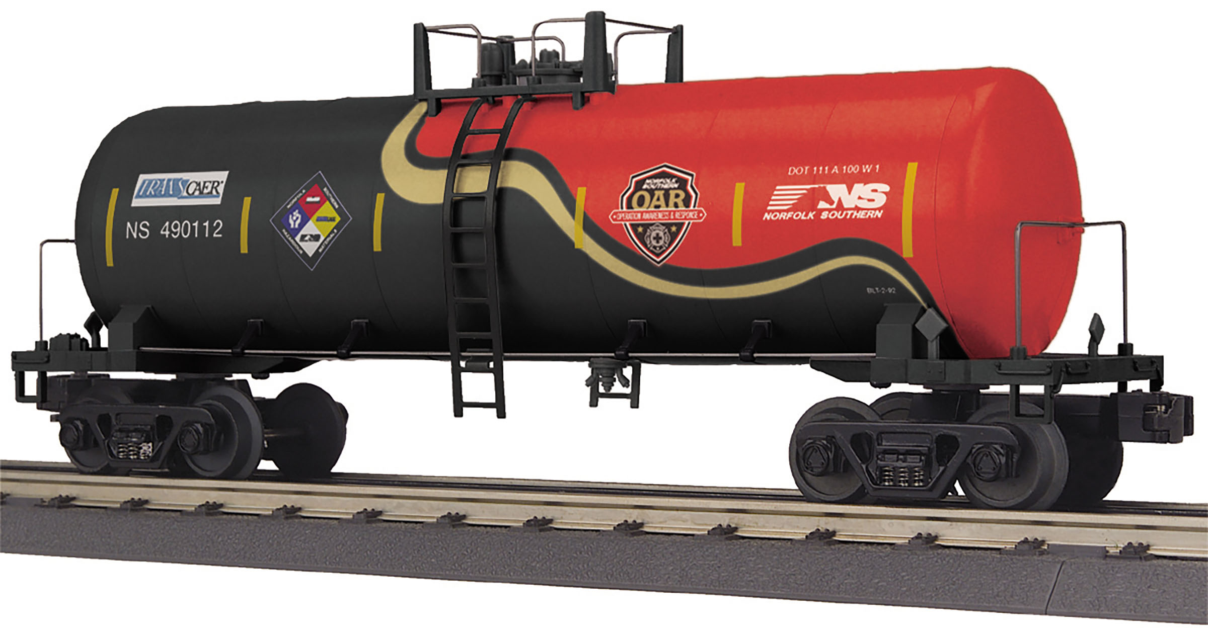 Norfolk Southern (First Responders) modern tank car
