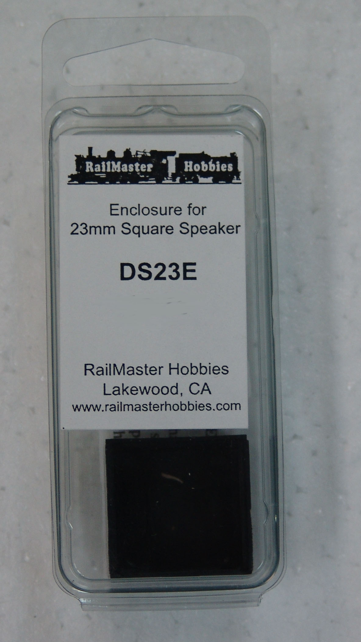 enclosure for 23mm square speaker