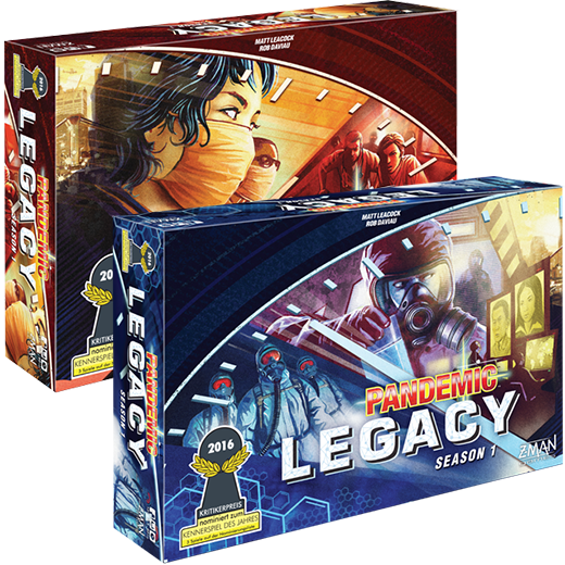 Pandemic Legacy Season 1 (red) board game