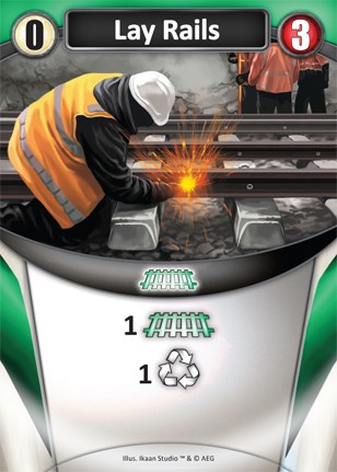 Trains board game
