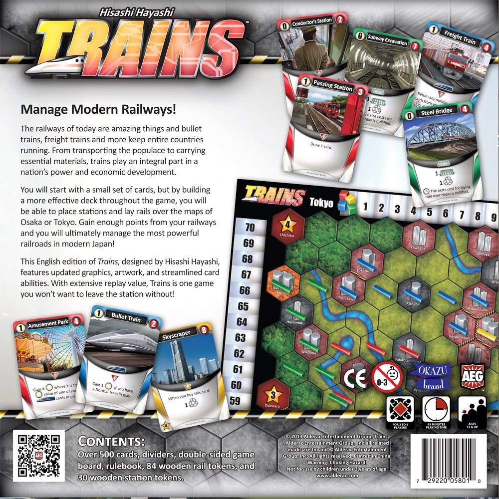 Trains board game
