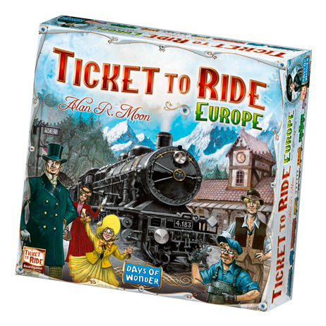 Ticket To Ride Europe board game