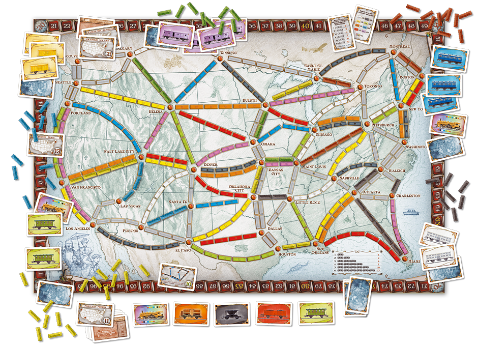 Ticket To Ride board game