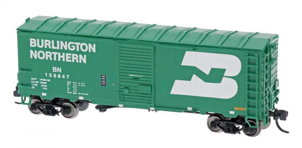 Burlington Northern 40' Canadian modified 1937 AAR box #159736