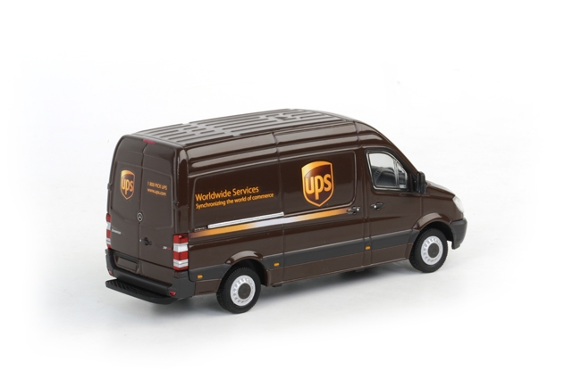 UPS Mercedes Sprinter cargo van