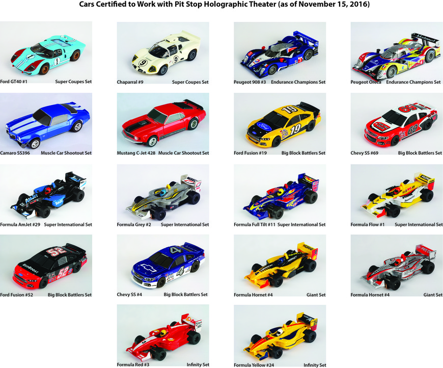 AFX Pit Stop Holographic Theater