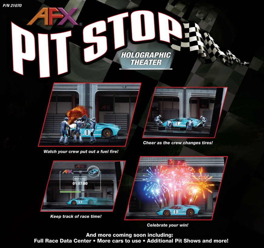 AFX Pit Stop Holographic Theater